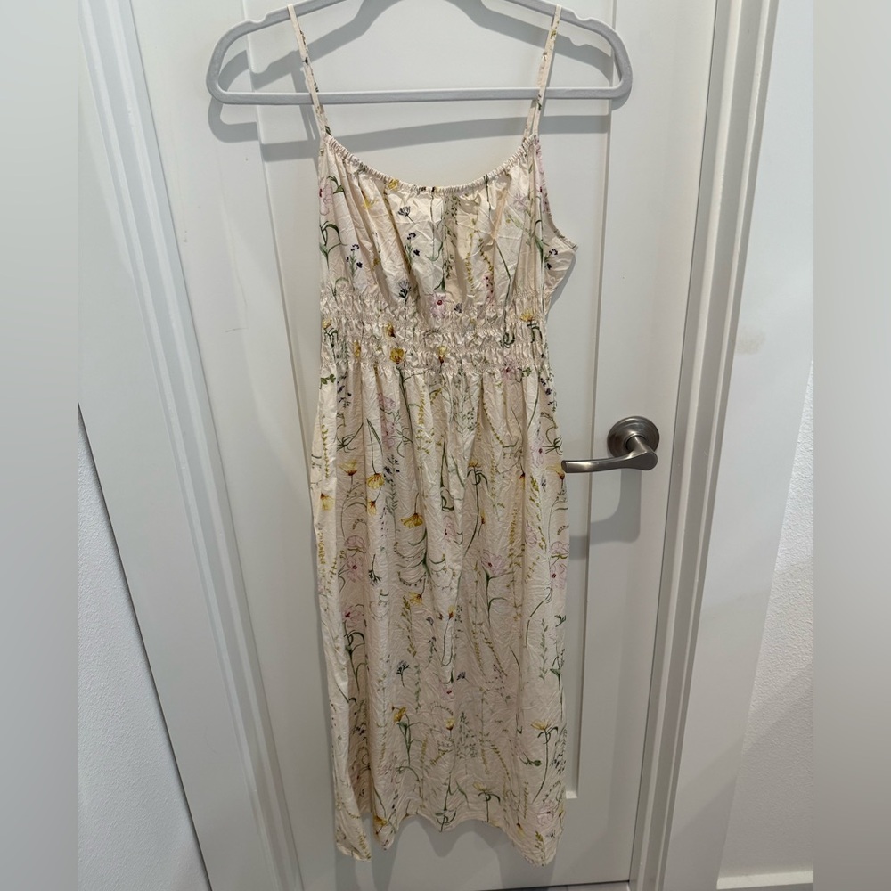 H&M Floral Midi Dress